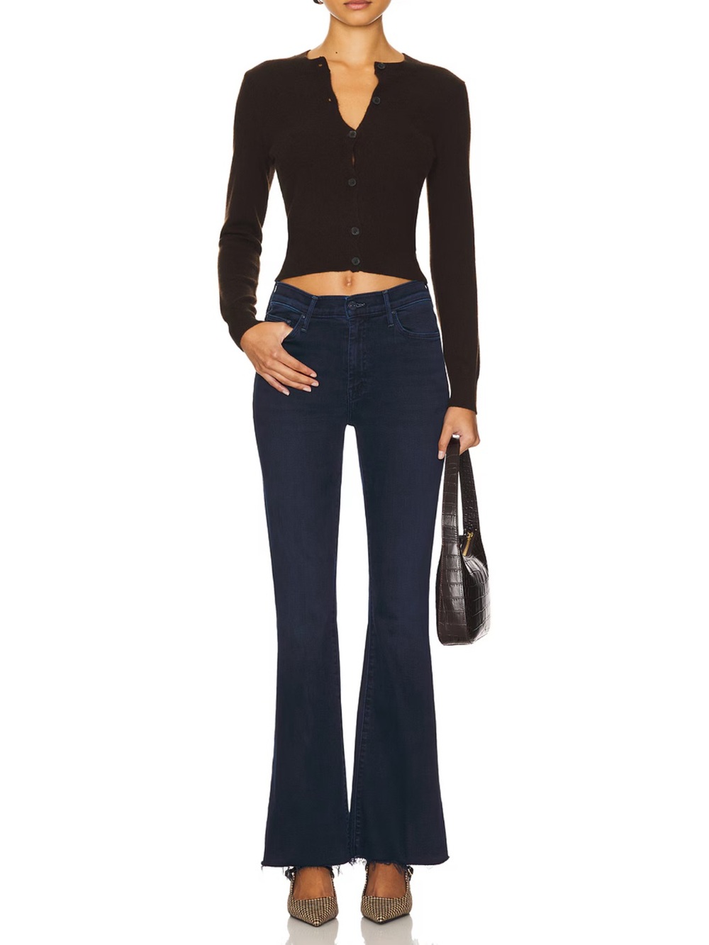 MOTHER The Weekend Fray Jeans in Chip On My Shoulder